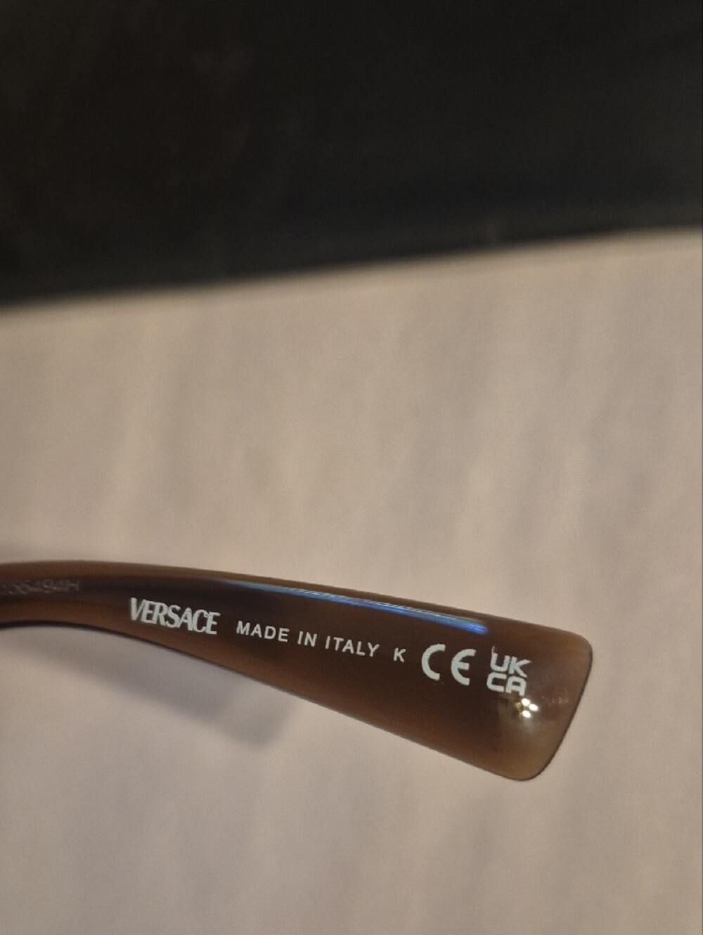 Authentic Versace Wemon's BrownFrame with Brown Gradient Lenses Sunglasses NWT. - Picture 5 of 9